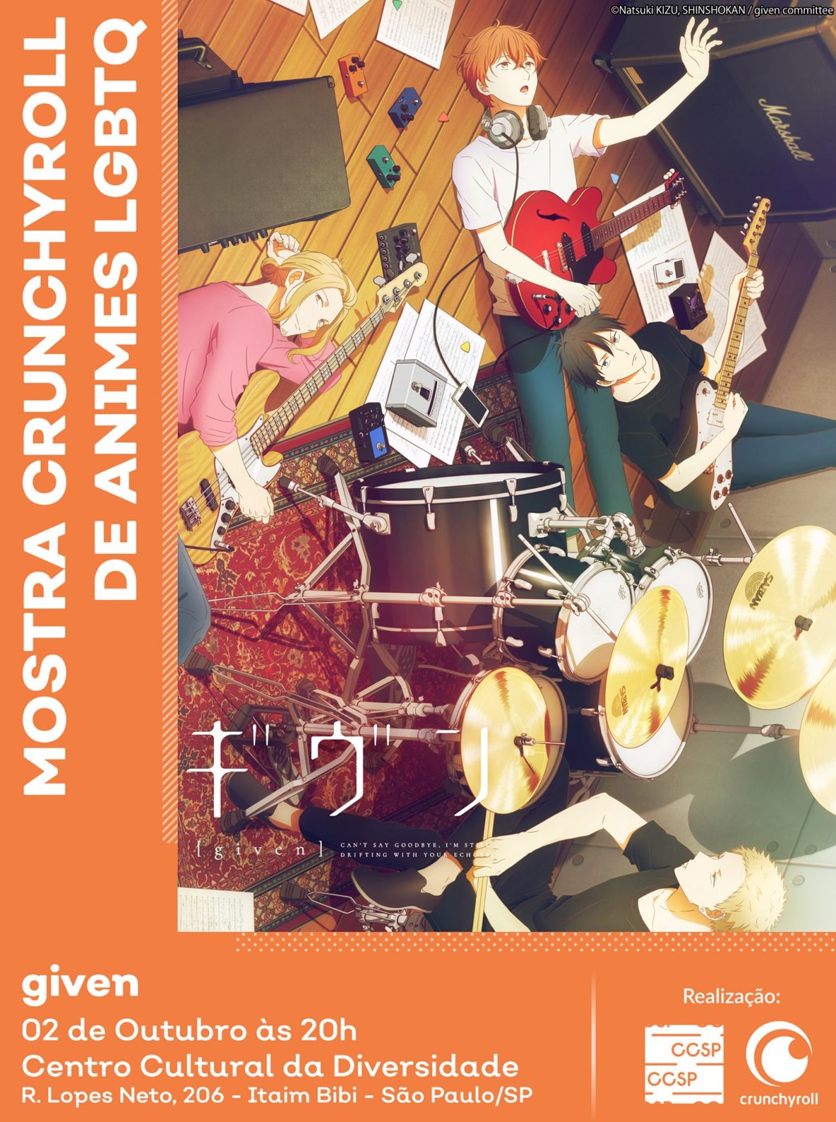Blyme participa da primeira Mostra Crunchyroll de Animes LGBTQ!