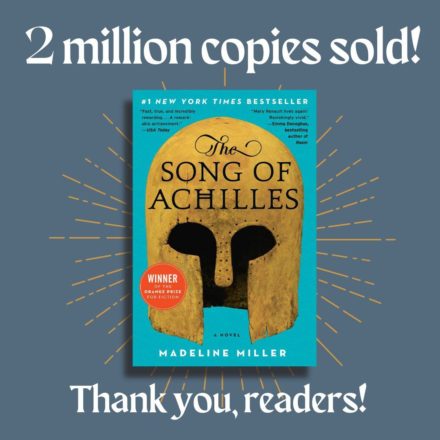 A Canção de Aquiles alcança 2 milhões de cópias vendidas!