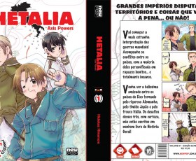 Mangá de Hetalia e novel Gravitation Blue no Brasil em Dezembro