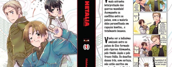 Mangá de Hetalia e novel Gravitation Blue no Brasil em Dezembro