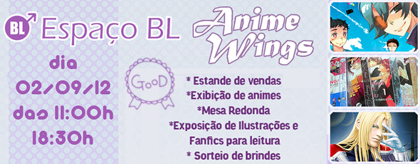 Espaço BL no Anime Wings