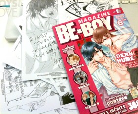 Yaoi na França: cancelamento da Be x Boy francesa, evento yaoi e yuri, webzine BL