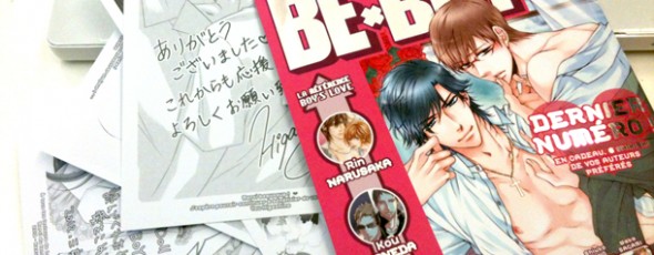 Yaoi na França: cancelamento da Be x Boy francesa, evento yaoi e yuri, webzine BL