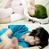 Midorima e Takao de Kuroko no Basket. Akatsuki Tsukasa http://worldcosplay.net/member/akatsukitsukasa/