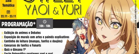 Confirmado! Sala Sweet Yaoi no Matsuri MA!