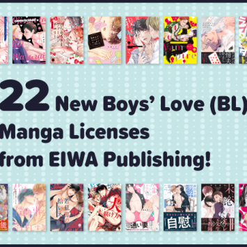 futekiya licencia mais 22 mangás BL da EIWA Publishing