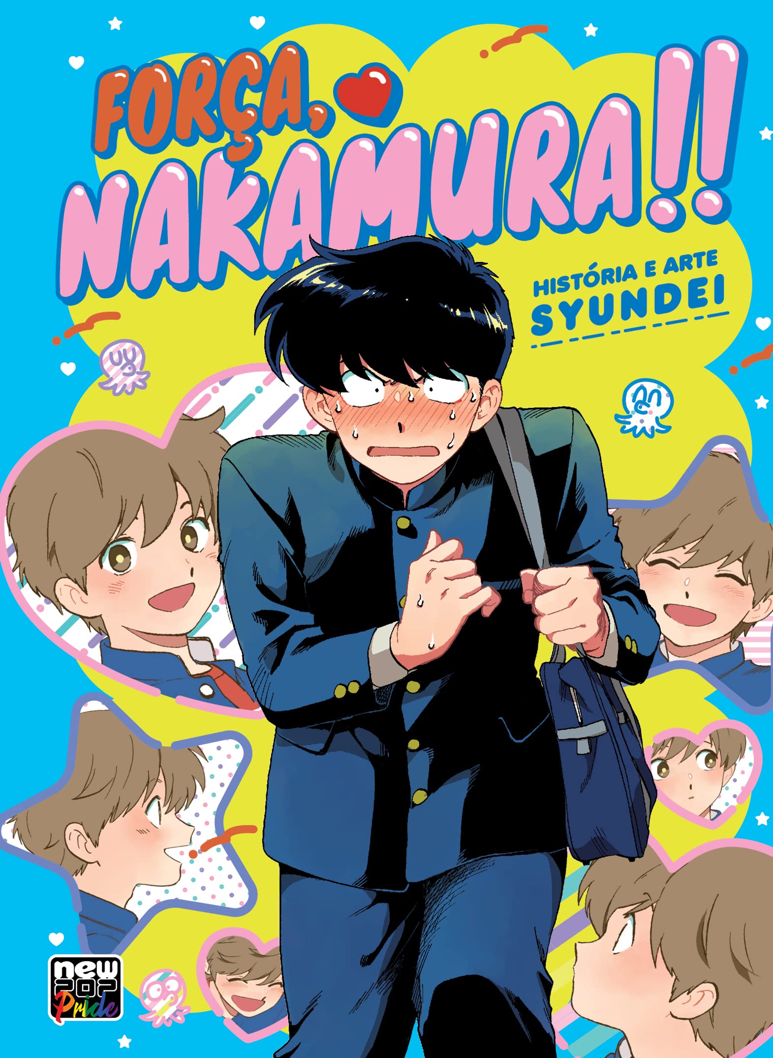 Quem aí era tão tímido na escola quanto o Nakamura-san, de Força