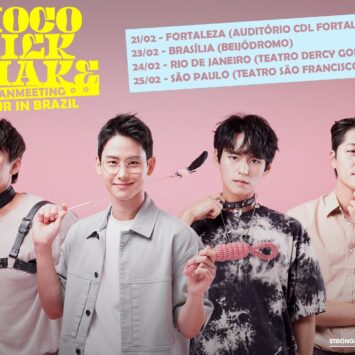 Elenco do k-drama Choco Milk Shake fará eventos em quatro cidades do Brasil em 2024