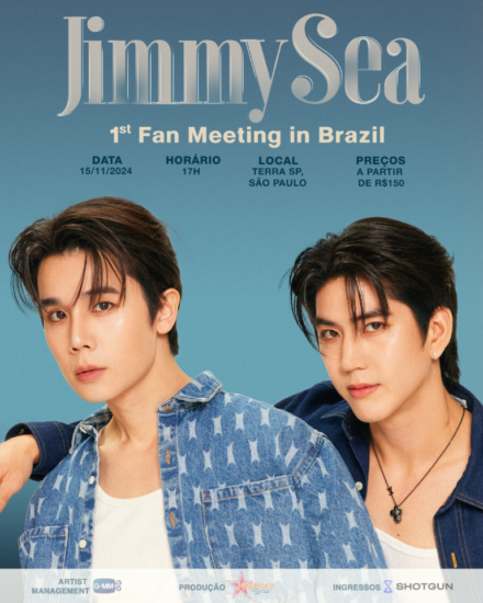 Jimmy e Sea, de “Last Twilight” e “Vice Versa”, farão único evento no Brasil em novembro